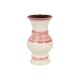Pink vintage vase west germany flowers üebelacker keramik 634-30