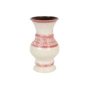 Pink vintage vase west germany flowers üebelacker keramik 634-30