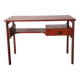 Bureau double face en teck vintage