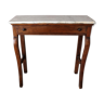 Old marble top console