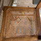 4 chairs cans art deco 1920 1930 in wood and antique canning