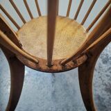 Former worker basket serving piece of professional furniture fruit wood support early 1900