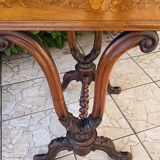 Davenport desk in marquetry walnut, Victorian period.
