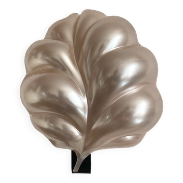 Pearly wall light by Laurent Rougier, 1970