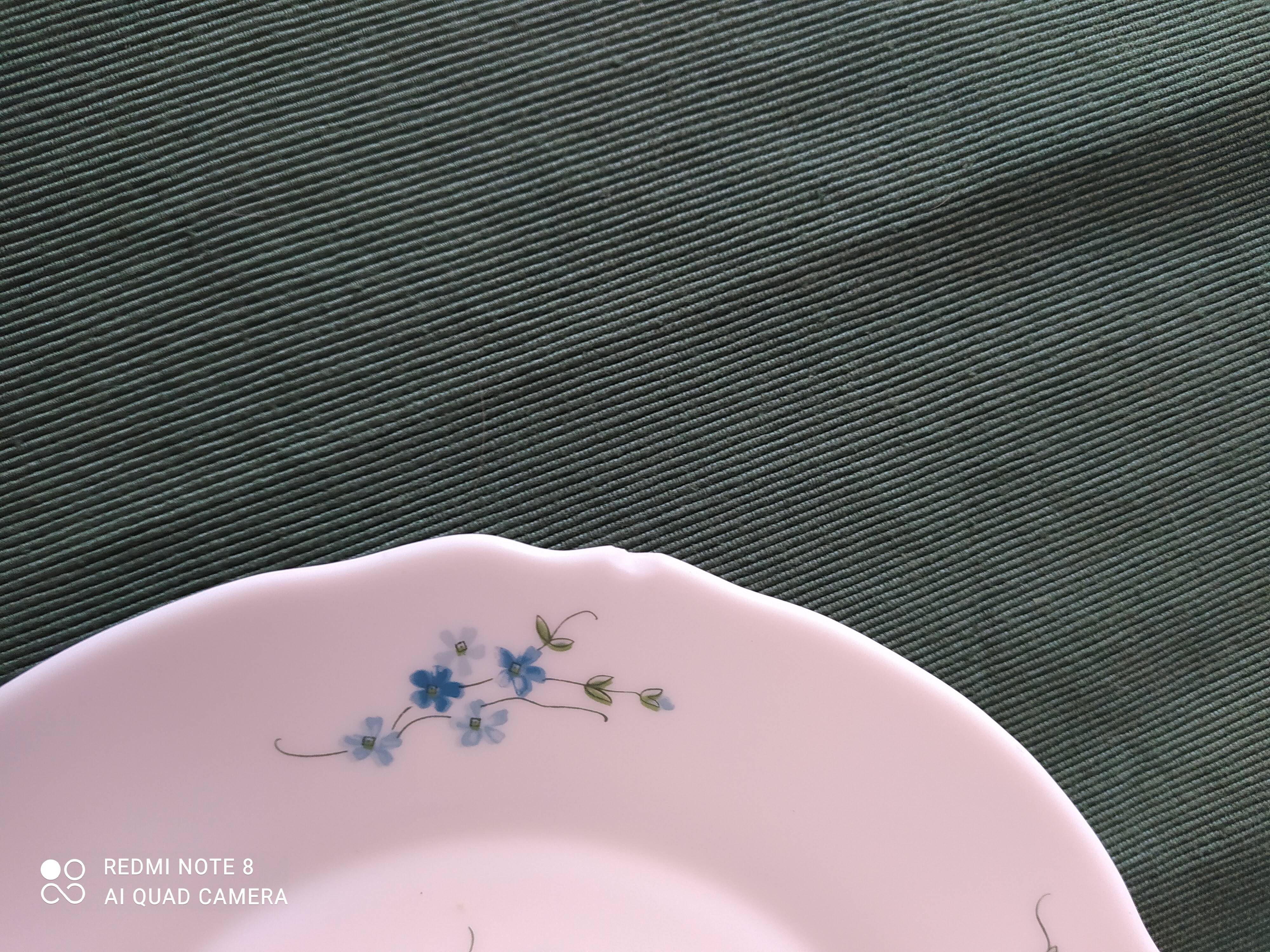 Service de table  vintage Arcopal Myosotis