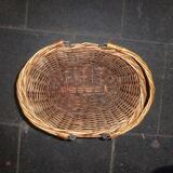 Nice little basket with handles, woven Wicker vintage