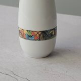 Small white porcelain vase from the Toucan collection by Pillivuyt.