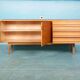 Vintage blond sideboard 60s minimalist credenza