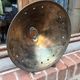 Antique brass lampshade