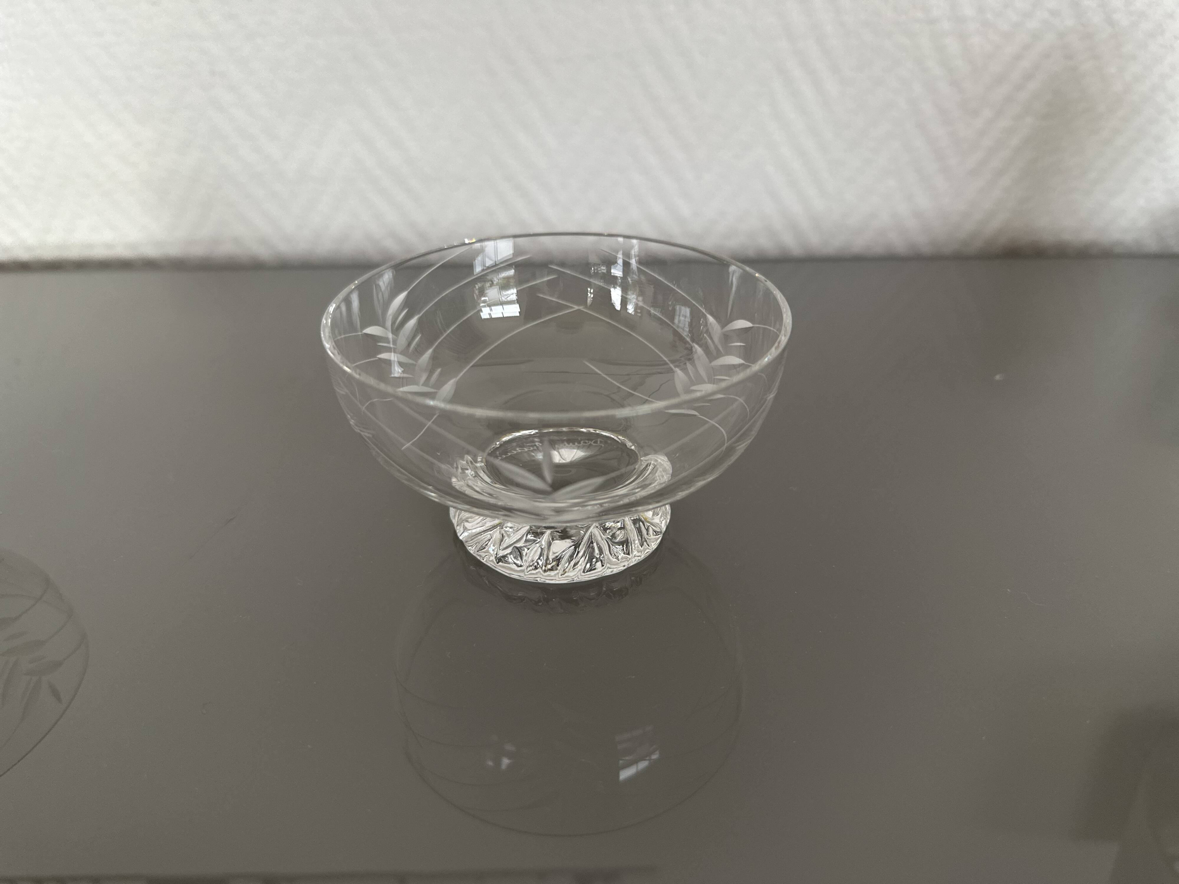 DAUM crystal glass set, KIM EPIS collection - 1950s