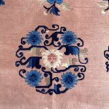 Handmade chinese vintage carpet 123x186 cm