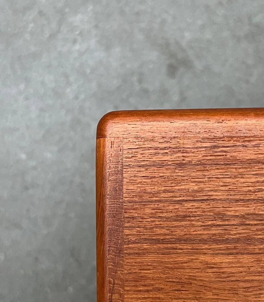 Nest of teak tables from the mid-century by Vildbjerg Møbelfabrik, 1960s, set of 3.