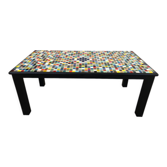 Table basse mosaïque