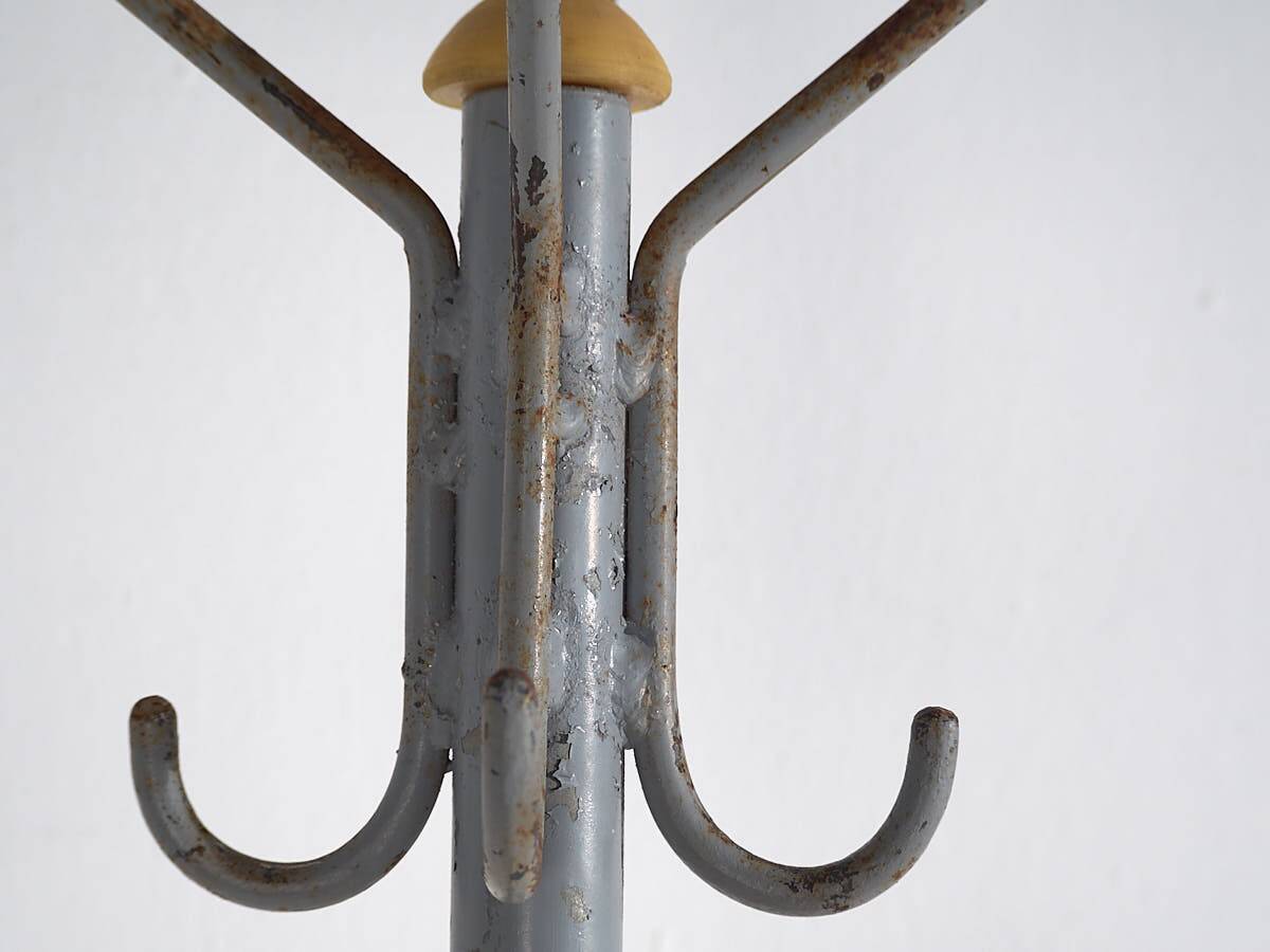 Antique iron coat rack (c.1920)