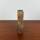 Klaus Lehmann, postmodern brutalist German pottery, sculpted column vase, 1981, ceramic