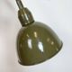 Green Industrial Military Gooseneck Scissor Wall Lamp from Elektroinstala,
