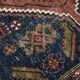 Vintage Handwoven Oriental Tribal Rug, 1940s