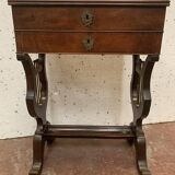 Worker Napoleon III in walnut and walnut veneer XIX century