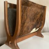 Product BHV Door reviews 1950 in wood and cowhide