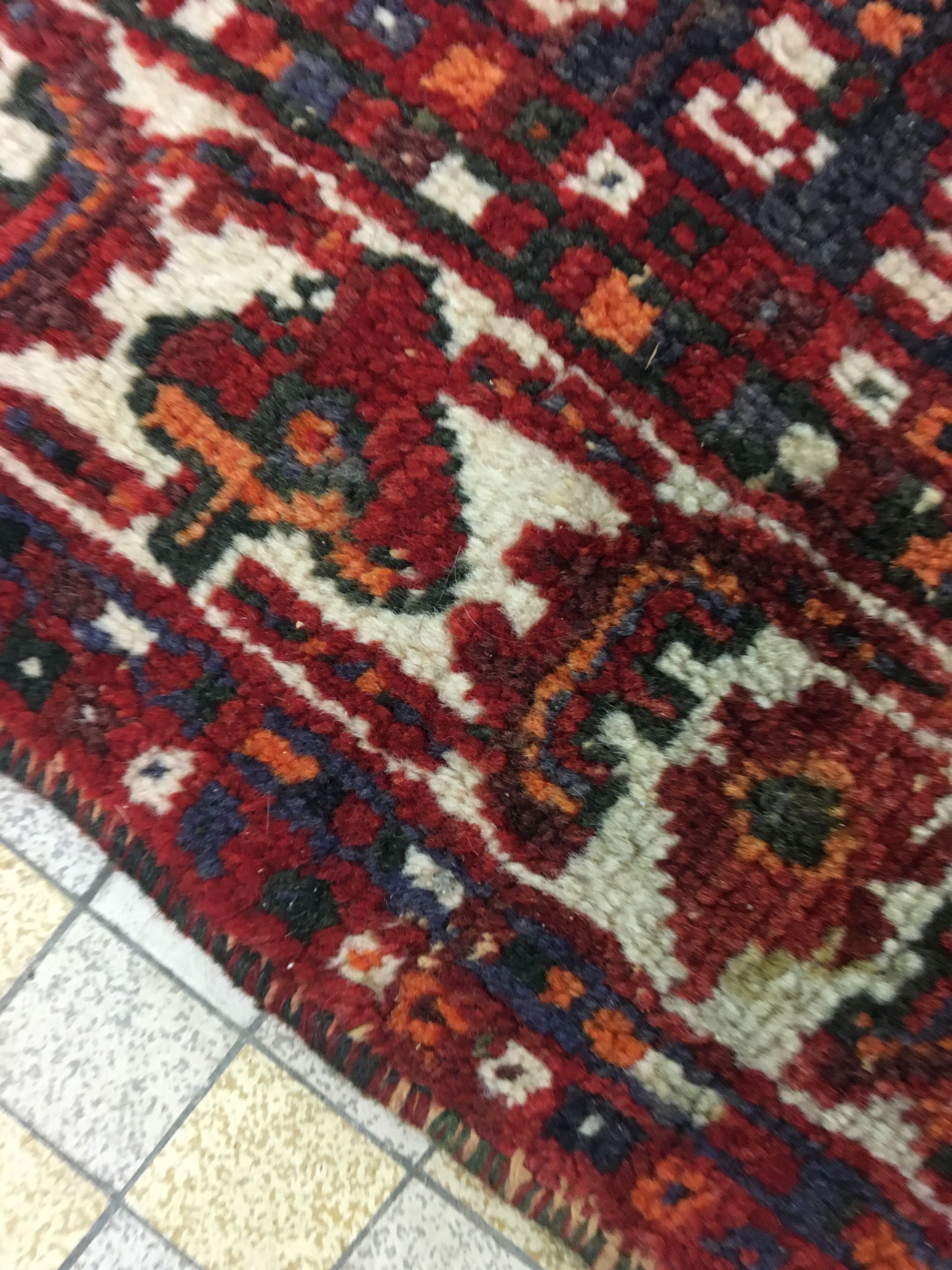 Antique Shiraz carpet pure wool, handmade