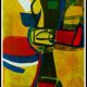 Original lithograph Estève Corne à licou 1968