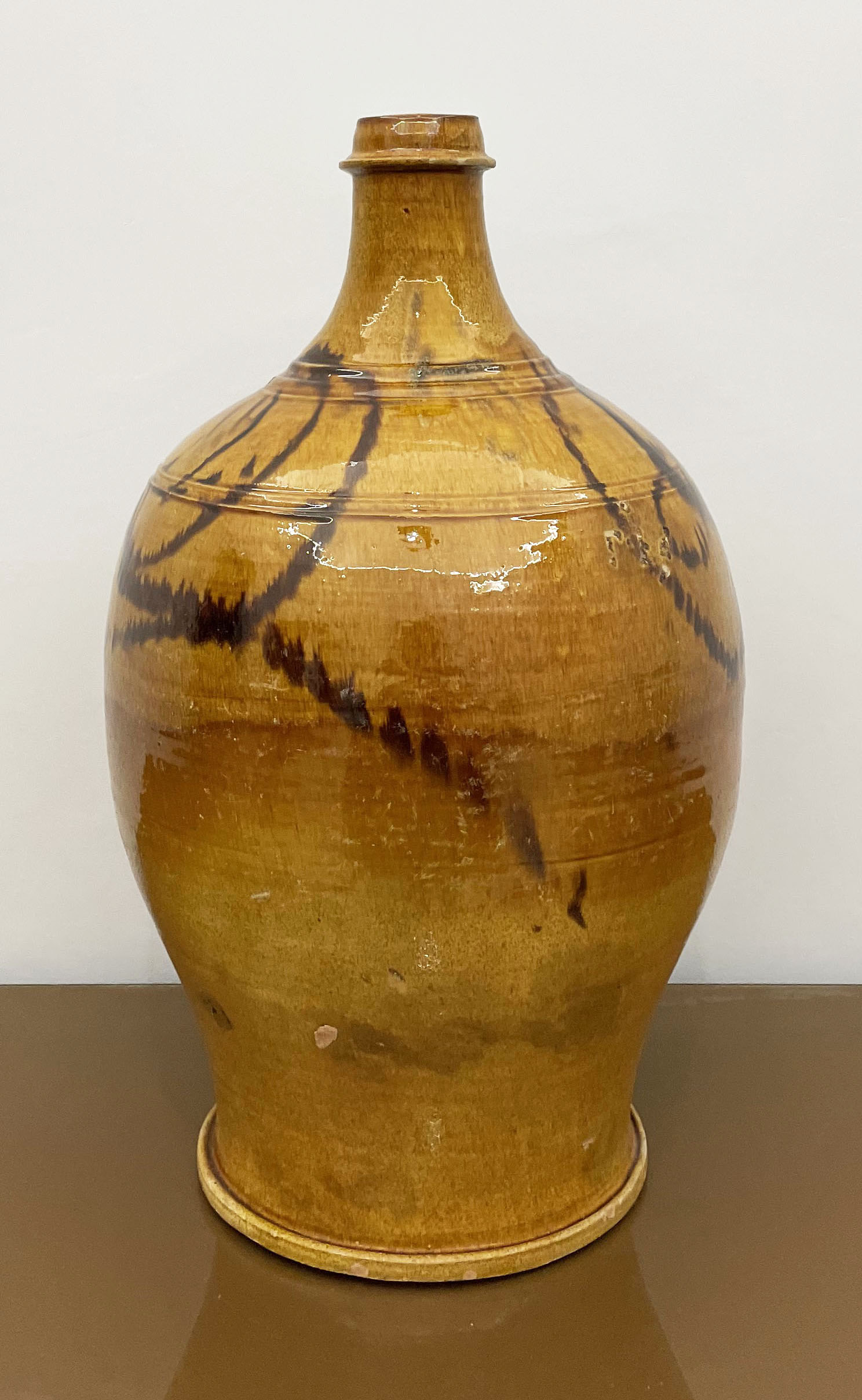 Antique Drip Glaze Vase