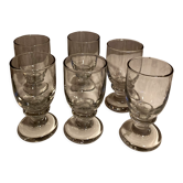 Produit BHV 6 verres tulipe 1950