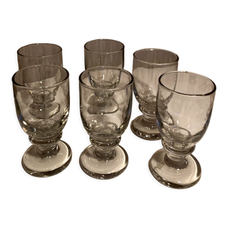 Produit BHV 6 verres tulipe 1950