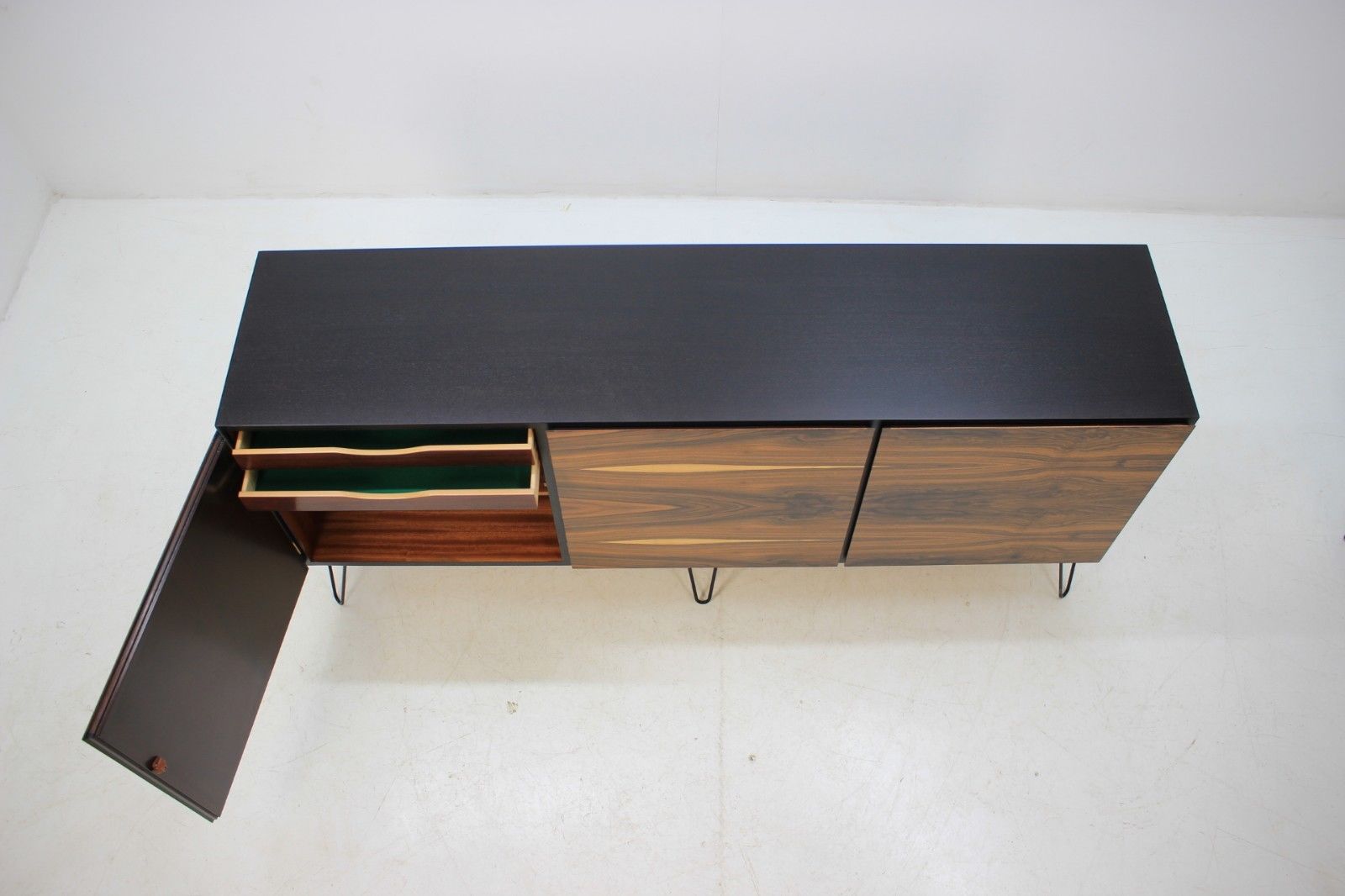 Exceptional sideboard Danish credenza 60s rosewood