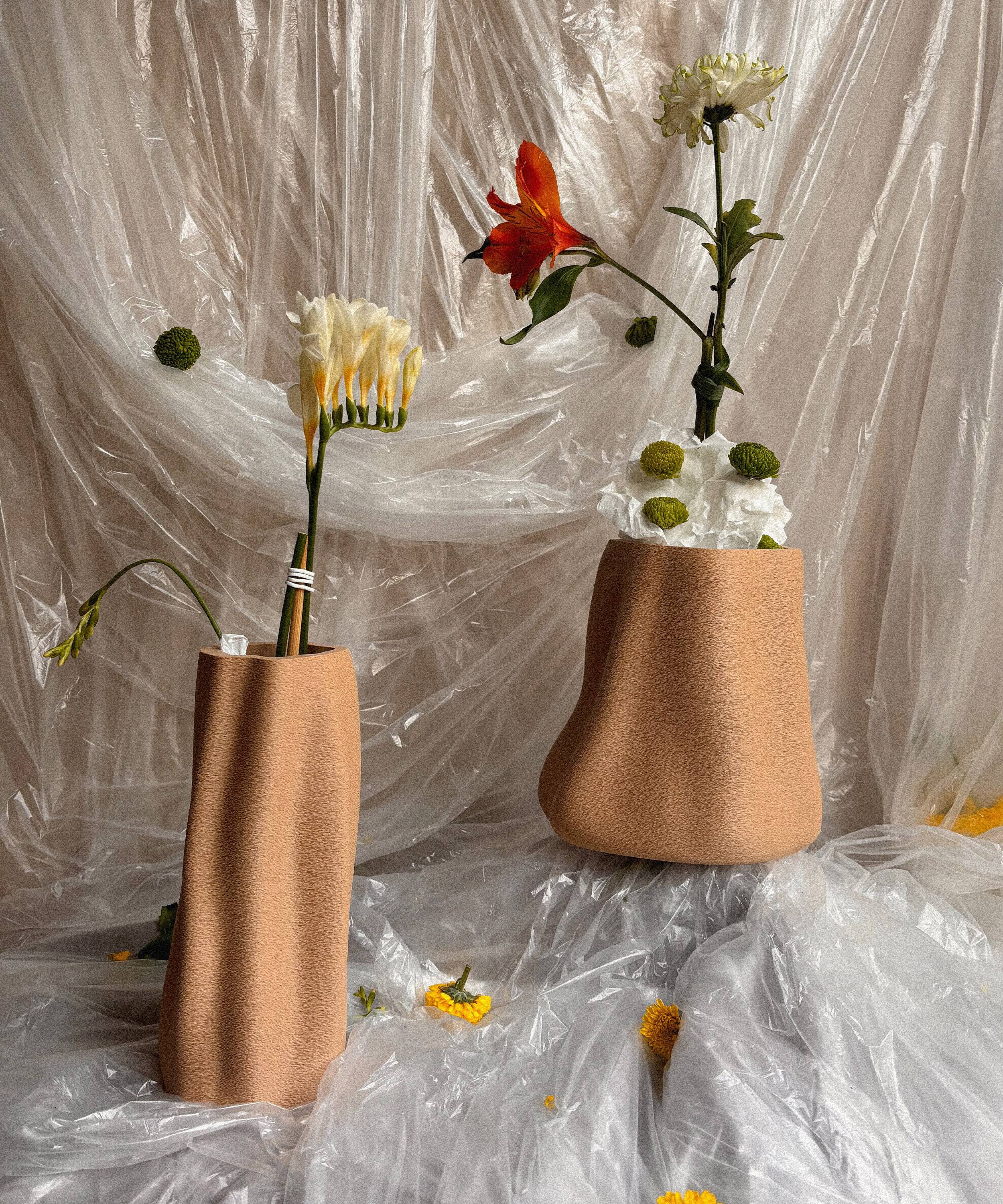 Organic Tall Vase