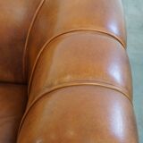 Sheepskin Leather 2.5-Seater Sofa