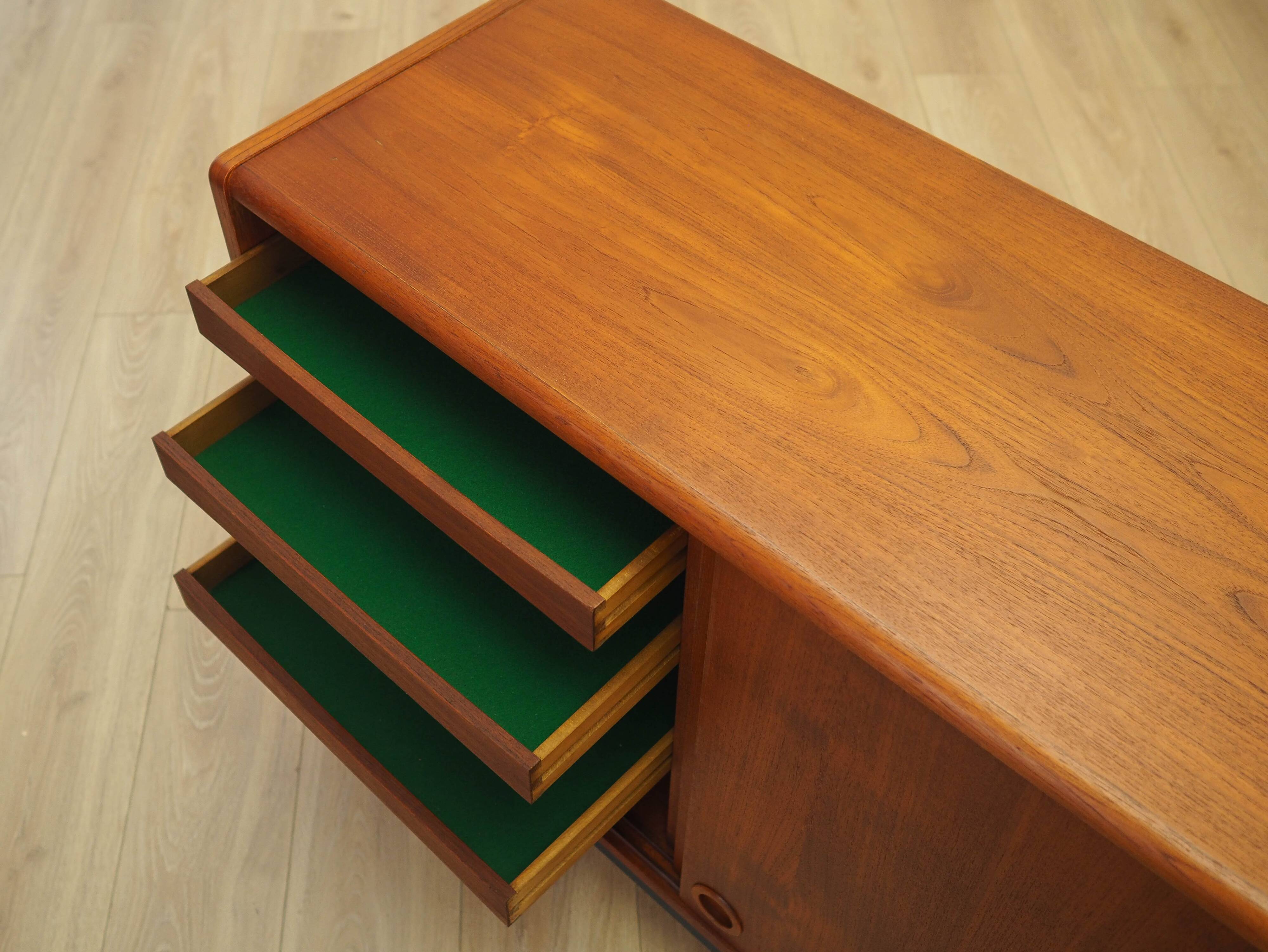 Teak sideboard, Danish design, 1970s, made in Denmark