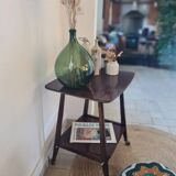 Side table or server on vintage casters