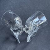 6 Baccarat port glasses – Art Nouveau
