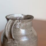 Signed sandstone pitcher