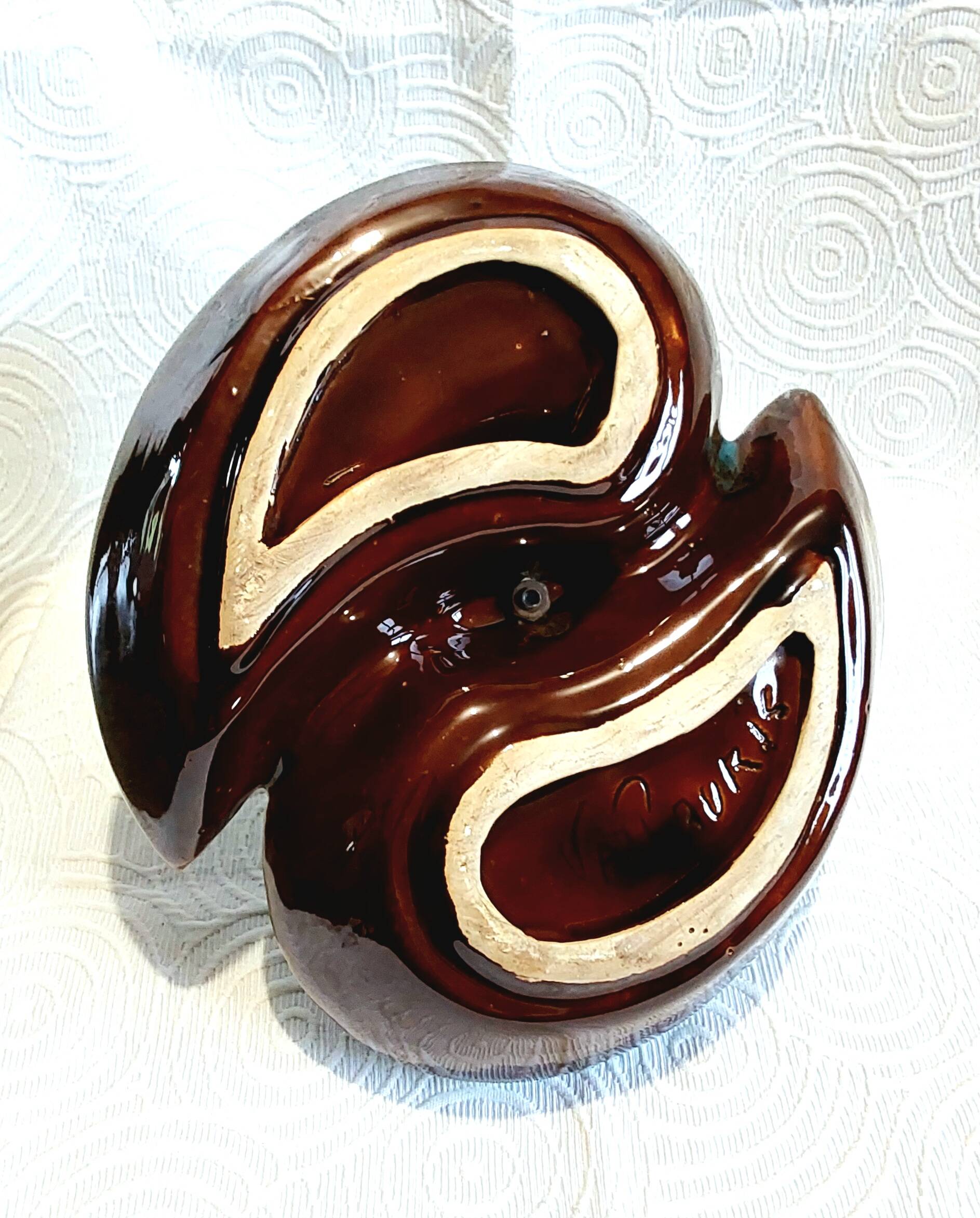 Vallauris ceramic dish