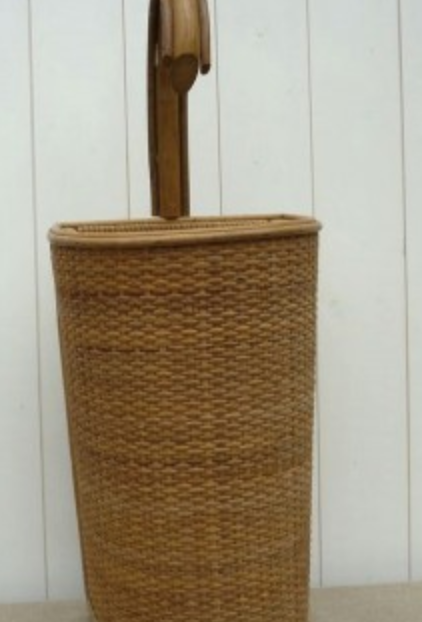 Vintage Wicker umbrella stand