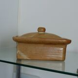 Butter dish, grès village france