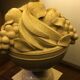 Ceramic fruit bowl lamp
