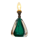 Mid-century Italian Murano glass table lamp from the 1950s.