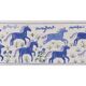Tapis noué à la main, tapis turc vintage 49x152 cm