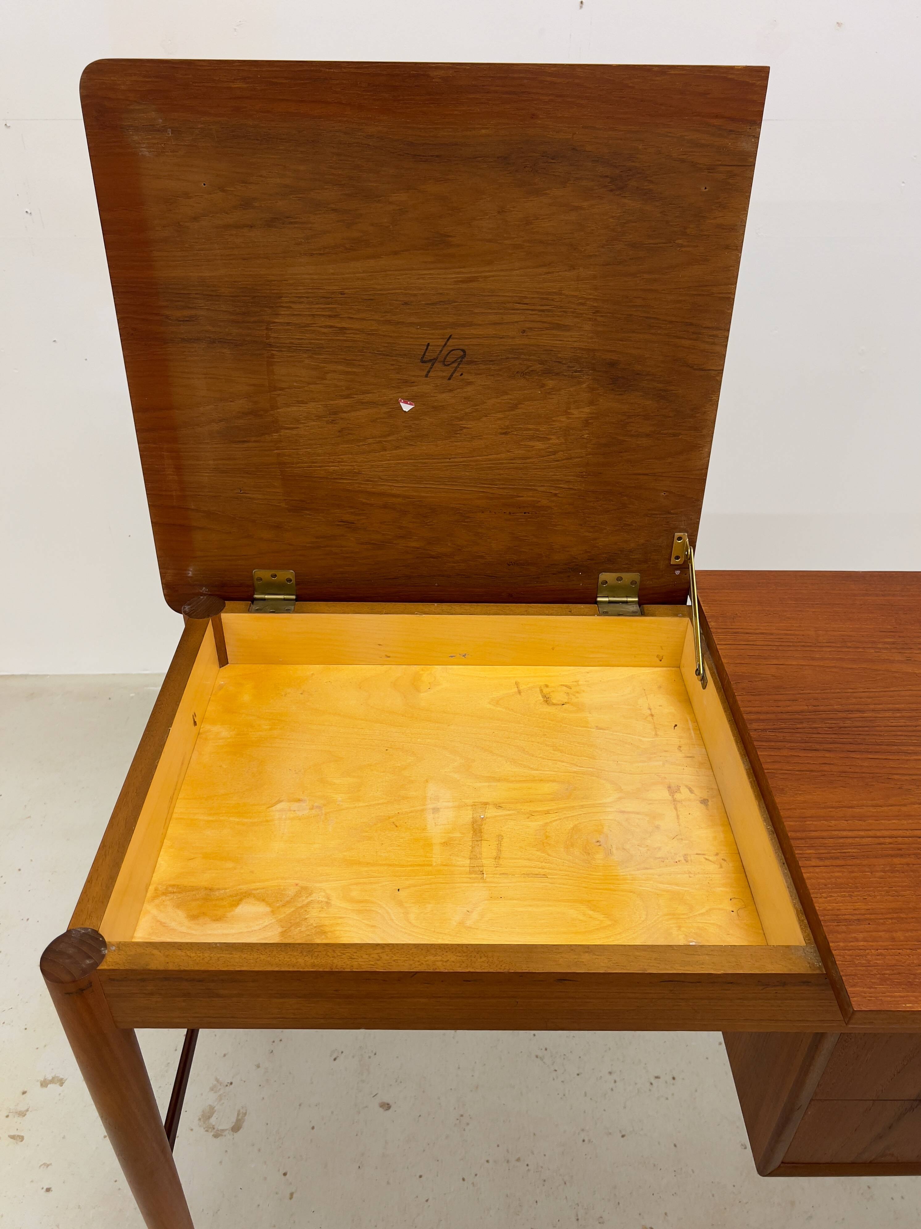 Bureau en teck