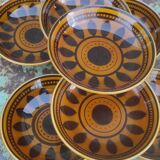 6 Longchamp plates