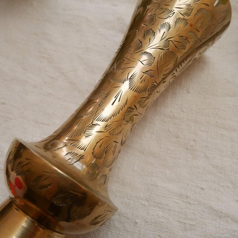 Brass vase