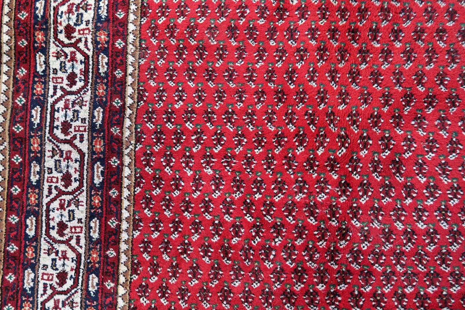 Tapis Vintage Seraband Fait Main en Laine – 174 x 240 cm