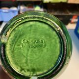 Cerenne Vallauris green pitcher vase