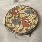 Dessous de plat en faïence Sarreguemines motif art deco