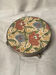Sarreguemines earthenware trivet with art deco pattern