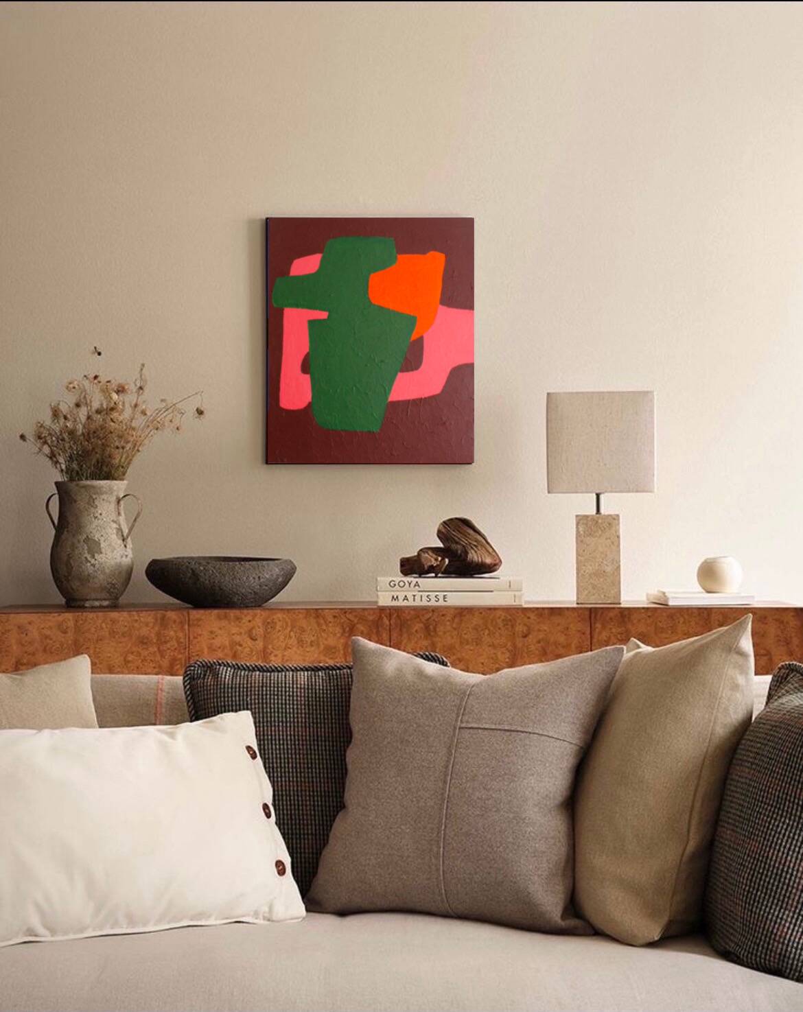 Abstrait contemporain "brick"