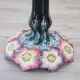 Art Nouveau ceramic vase with column, Italy early 20th century